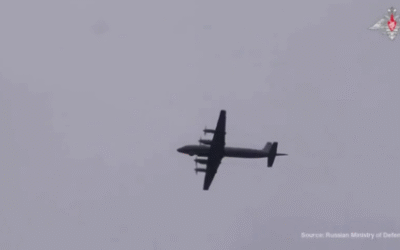 WATCH Russian submarine hunters carry out bombing drills