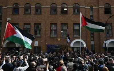 Palestine flag raised over future embassy in London (PHOTO, VIDEO)