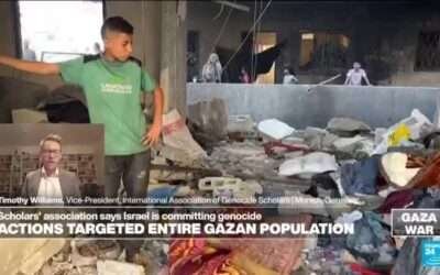 Israel is committing genocide in Gaza, scholars’ association says