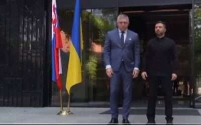 Ukraine’s Volodymyr Zelensky urges Slovak PM Robert Fico to cut Russian oil imports