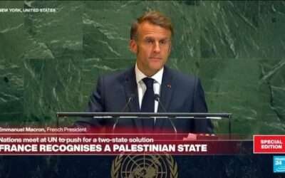 Replay: France’s Macron officially recognises state of Palestine at UN summit