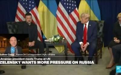 Trump and Zelenskyy meet at the UN as Ukraine presses for US help against Russia