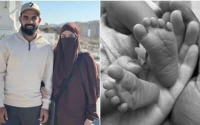 Pakistani cricketer Shadab Khan blessed with baby girl