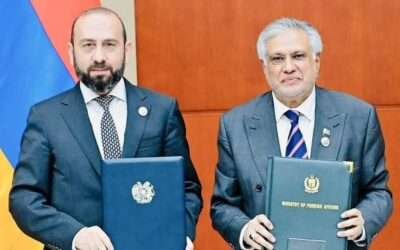 Pakistan, Armenia formalise diplomatic ties with exchange of communique