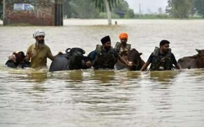 Villages marooned after deadly floods in India