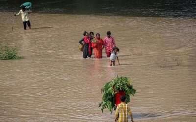 Heavy rain lashes northern India, Yamuna river breaches danger mark in Delhi