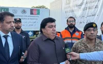 Pakistan dispatches 105 tonnes of humanitarian aid to quake-hit Afghanistan