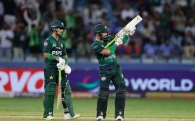 Fans in awe of Sahibzada Farhan’s celebration for half-century against India