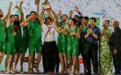 Pakistan claim inaugural Commonwealth Beach Handball crown