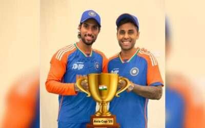 Indian cricketers mocked for posting ‘fake Asia Cup trophy’ photos online