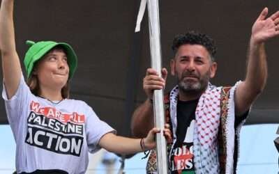 Greta Thunberg sets sail for Gaza on second aid flotilla alongside hundreds of activists