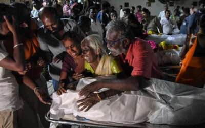 Stampede at southern India political rally kills at least 39