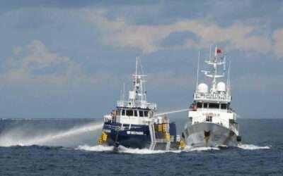 China and Philippines trade blame over boat collision near disputed islands