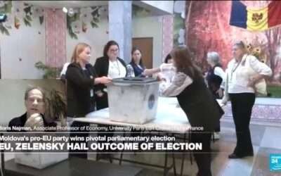 ‘A large defeat’ for Moscow: Moldovan pro-EU party victorious despite Russian attempts to sway vote