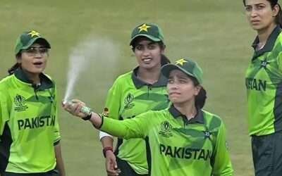 Why did Fatima Sana, teammates spray during Pakistan vs India clash?