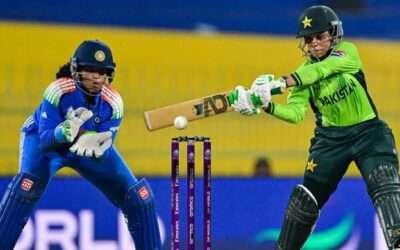 Sidra Amin reprimanded for breaching ICC Code of Conduct during India clash