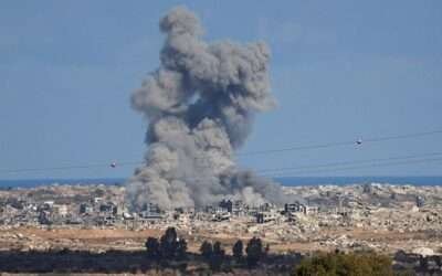 In pictures: Gaza marks second anniversary of Israel’s war with grief and ruins