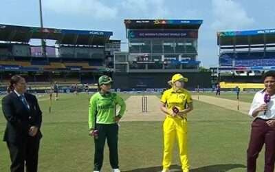 Women’s World Cup: Pakistan win toss, opt to bowl first against Australia