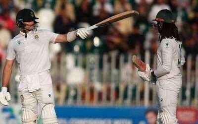Rawalpindi Test: South Africa steady at 185/4 despite Asif’s double blow