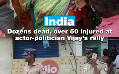 Title: India: Dozens dead, over 50 injured at actor-politician Vijay’s rally